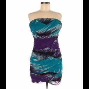 RAMPAGE Strapless Cocktail Dress, Medium